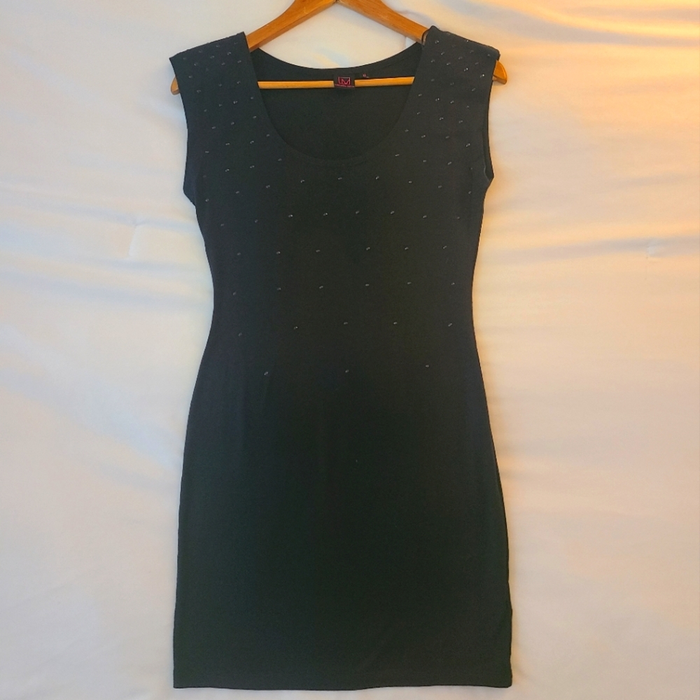 Material Girl Black Mini Dress